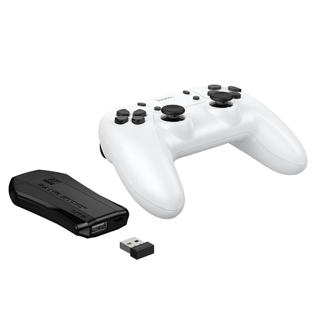Ігрова приставка + 2 джойстики HOCO GA31 Collection game box+two wireless gamepads set White (6942007672122) - изображение 5