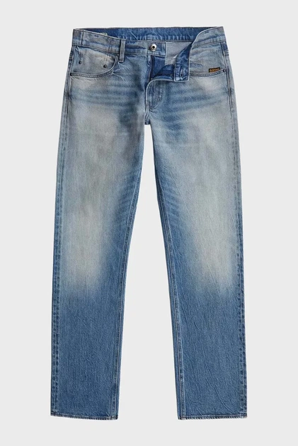 Чоловічі блакитні джинси Mosa Straight G-Star RAW 31-32 D23692,D936 - зображення 6
