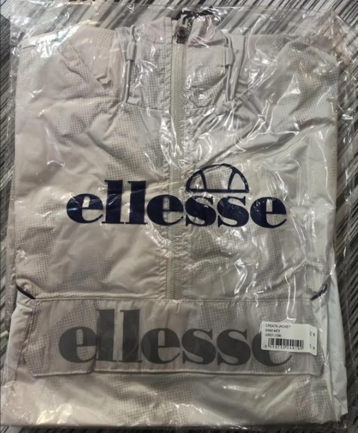 Мужская куртка ветровка ellesse creata для бега, для подсушки размер М - Фото 5 Мужская куртка ветровка ellesse creata для бега, для подсушки размер М - изображение 5