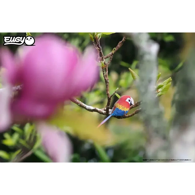 Сборная 3D модель Eugy Зоопарк Попугай Ара (XEG-023) - Фото 10 Сборная 3D модель Eugy Зоопарк Попугай Ара (XEG-023) - изображение 10