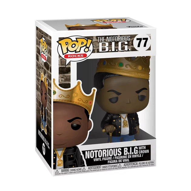Фигурка Funko POP! Music Notorious B.I.G. Crown (31550) - Фото 1 Фигурка Funko POP! Music Notorious B.I.G. Crown (31550) - изображение 1