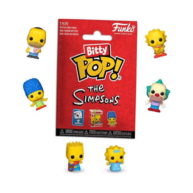 Фигурка-сюрприз Funko POP! Bitty Симпсоны (85722) - изображение 2
