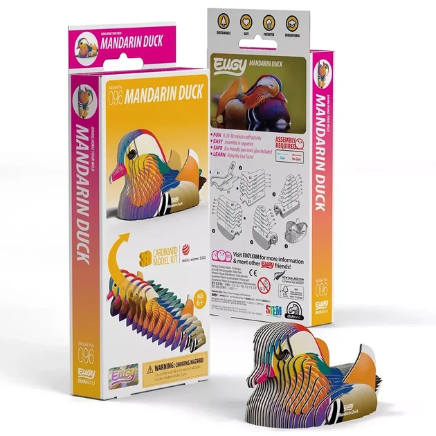 Збірна 3D модель Eugy Зоопарк Мандаринка (XEG-096) - Фото 5 Збірна 3D модель Eugy Зоопарк Мандаринка (XEG-096) - зображення 5