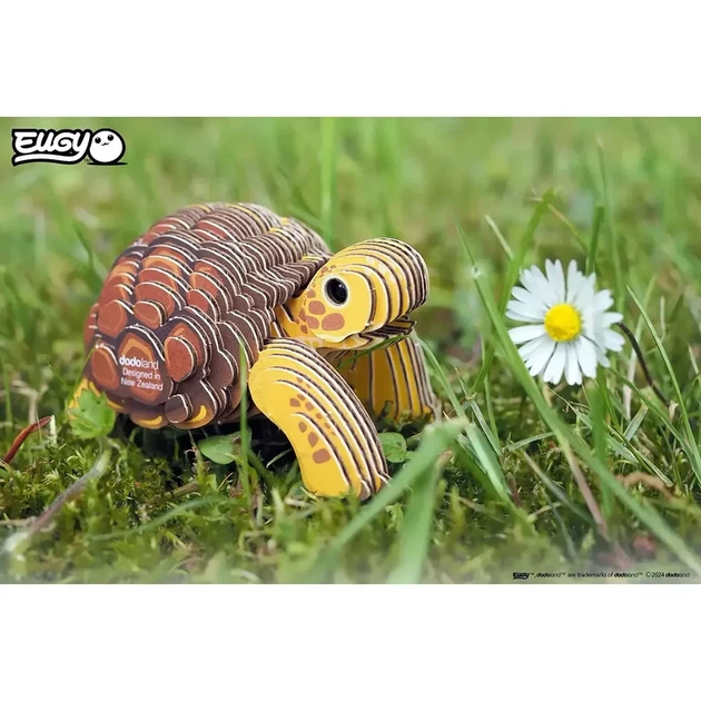 Сборная 3D модель Eugy Зоопарк Черепаха (XEG-104) - Фото 9 Сборная 3D модель Eugy Зоопарк Черепаха (XEG-104) - изображение 9