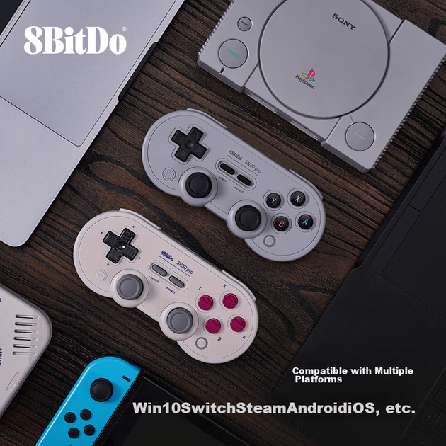 8BitDo SN30 Pro Ігровий контролер Switch2 Бездротовий NS2 Джойстик із ефектом Холла Bluetooth Мультиплатформний ПК Комп'ютер Steam для Mario Kart 8, Zelda: Breath of The Wild, Pokemon Legends: Arceus - зображення 3