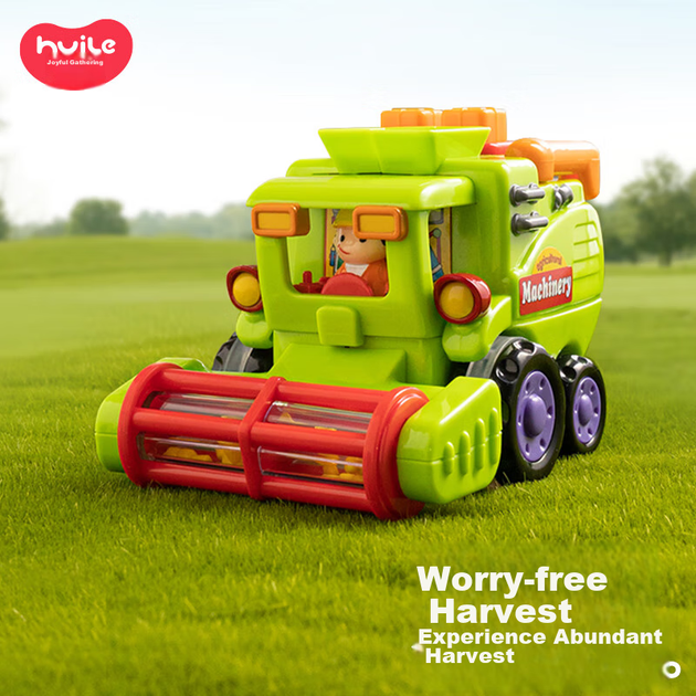 Машинка HUILE TOYS строительная игрушечная, для 1-3 лет - изображение 4