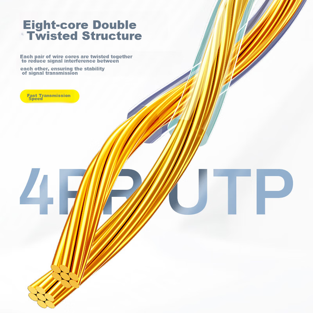 Патч-корд SAMZHE SZH-6150 Cat 6a медь 10 Гбит/с 15 м Черный - изображение 7