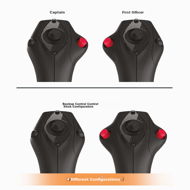 Джойстик THRUSTMASTER TCA Airbus Flight Stick для симуляторов - Фото 4 Джойстик THRUSTMASTER TCA Airbus Flight Stick для симуляторов - изображение 4