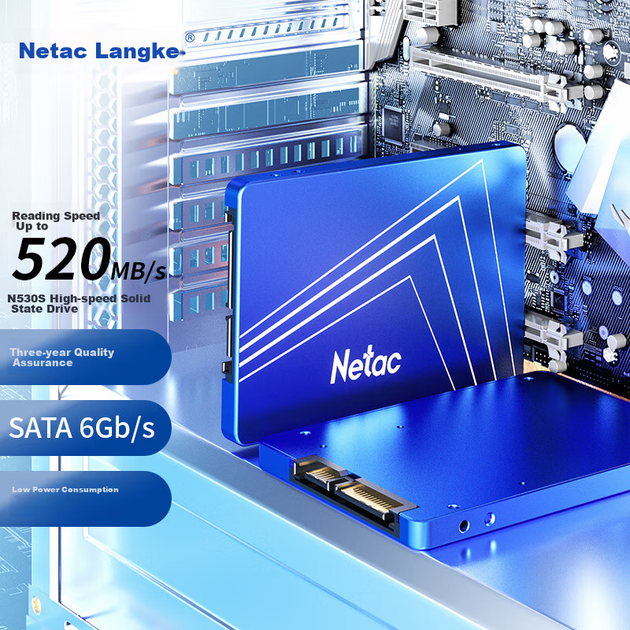 SSD диск Netac N530S 960GB 2.5" SATAIII TLC - зображення 2