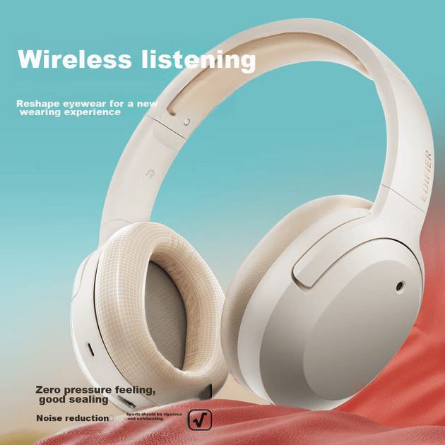 Навушники Edifier W820NB Bluetooth Cloud White - Фото 2 Навушники Edifier W820NB Bluetooth Cloud White - зображення 2