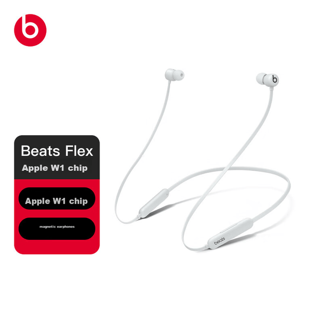 Навушники Beats Flex Bluetooth Sky Grey - Фото 2 Навушники Beats Flex Bluetooth Sky Grey - зображення 2