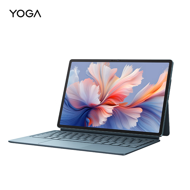 Магнітна клавіатура та підставка Lenovo YOGA Pad Pro, зручна та міцна, кріплення одним дотиком, регулювання під різними кутами, багатофункціональні клавіші, кілька комбінацій швидких клавіш, колір Misty Blue - изображение 3