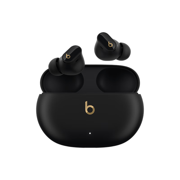 Навушники Beats Studio Buds+ Black-Gold - Фото 1 Навушники Beats Studio Buds+ Black-Gold - зображення 1
