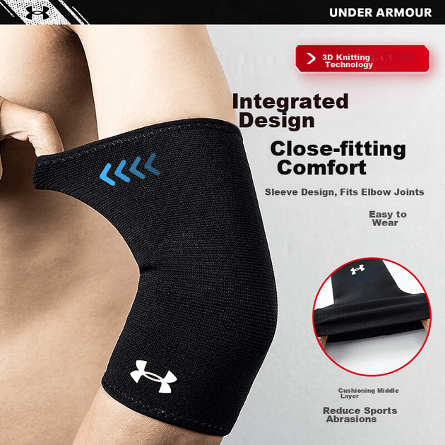 Наліктник Under Armour компресійний дихаючий, для баскетболу та тенісу, розмір XL - Фото 5 Наліктник Under Armour компресійний дихаючий, для баскетболу та тенісу, розмір XL - зображення 5