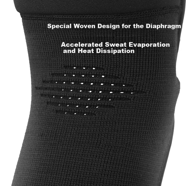 Наколінник Under Armour Fitness Strength, для важкої атлетики, чорний, розмір M - зображення 6