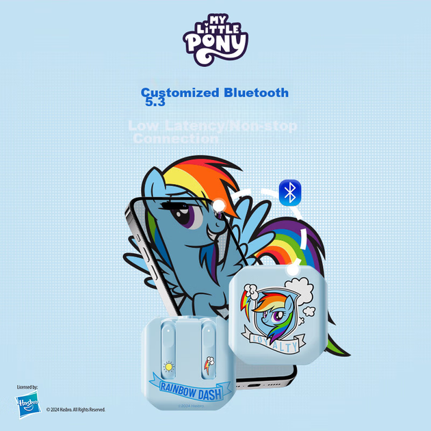 Наушники My Little Pony E07 Pink (MLP-E07) - Фото 3 Наушники My Little Pony E07 Pink (MLP-E07) - изображение 3