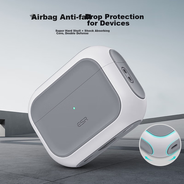 Чехол ESR для AirPods Pro 2 магнитный MagSafe противоударный - Фото 8 Чехол ESR для AirPods Pro 2 магнитный MagSafe противоударный - изображение 8