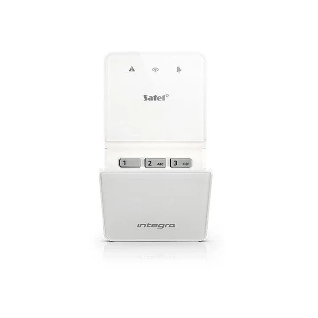 Klawiatura strefowa Satel INT-SF-W Biała (5905033337541) - obraz 2