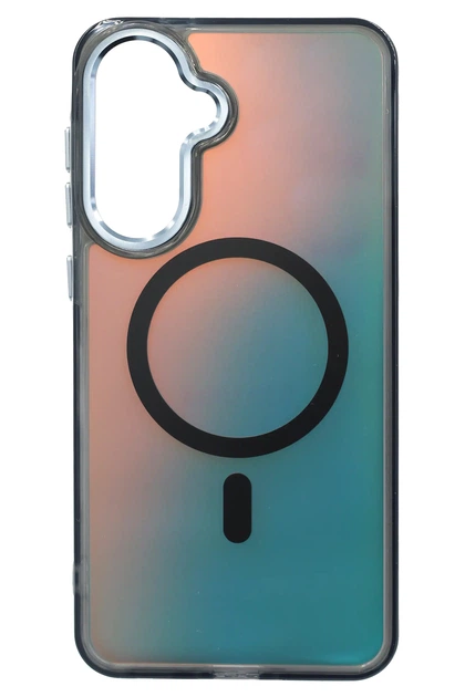 Чохол-накладка Holographic Magsafe для Samsung S26 SM-S942 Black - Фото 1 Чохол-накладка Holographic Magsafe для Samsung S26 SM-S942 Black - изображение 1