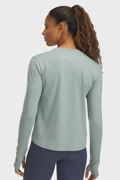 Жіночий м'ятний лонгслів UA Launch Pro Longsleeve Under Armour S 1386339-348 - изображение 2
