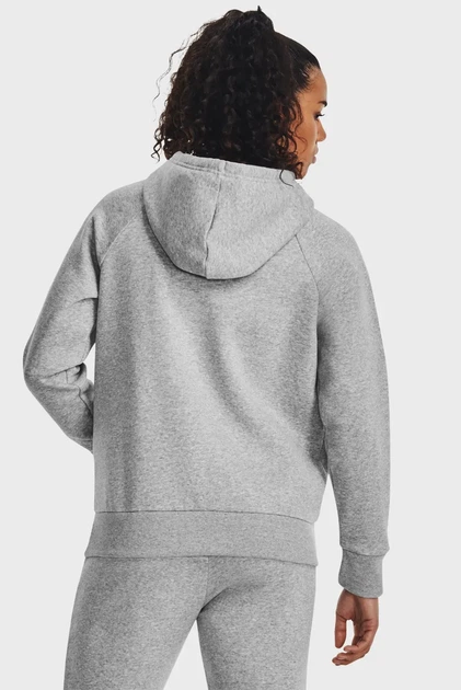 Жіноче сіре худі UA Rival Fleece Big Logo Hdy Under Armour XS 1379501-012 - Фото 3 Жіноче сіре худі UA Rival Fleece Big Logo Hdy Under Armour XS 1379501-012 - изображение 3