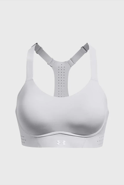 Жіночий білий спортивний топ Uplift High Under Armour 38C 1376866-014 - зображення 5