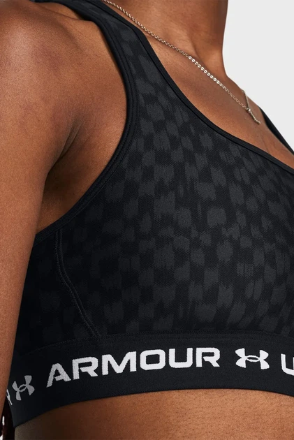 Жіночий топ з візерунком UA Crossback Mid Print Under Armour XL 1361042-007 - изображение 9