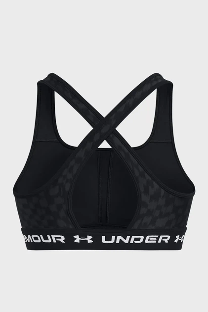 Жіночий топ з візерунком UA Crossback Mid Print Under Armour XL 1361042-007 - изображение 11