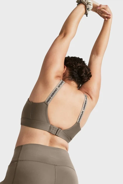Жіночий коричневий топ UA Infinity High 2.0 Bra Under Armour XL A-C 1384112-200 - Фото 4 Жіночий коричневий топ UA Infinity High 2.0 Bra Under Armour XL A-C 1384112-200 - изображение 4