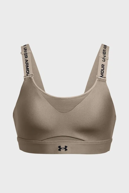 Жіночий коричневий топ UA Infinity High 2.0 Bra Under Armour XL A-C 1384112-200 - Фото 6 Жіночий коричневий топ UA Infinity High 2.0 Bra Under Armour XL A-C 1384112-200 - изображение 6