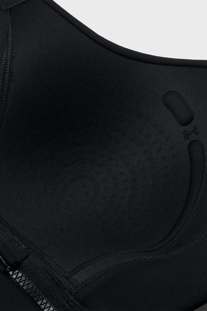 Жіночий чорний топ UA Infinity High Zip 2.0 Bra Under Armour XL A-C 1384118-002 - Фото 7 Жіночий чорний топ UA Infinity High Zip 2.0 Bra Under Armour XL A-C 1384118-002 - изображение 7