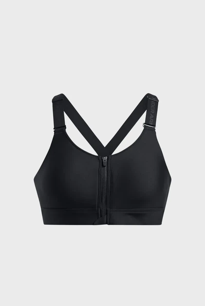 Жіночий чорний топ UA Infinity High Zip 2.0 Bra Under Armour XL A-C 1384118-002 - Фото 9 Жіночий чорний топ UA Infinity High Zip 2.0 Bra Under Armour XL A-C 1384118-002 - изображение 9