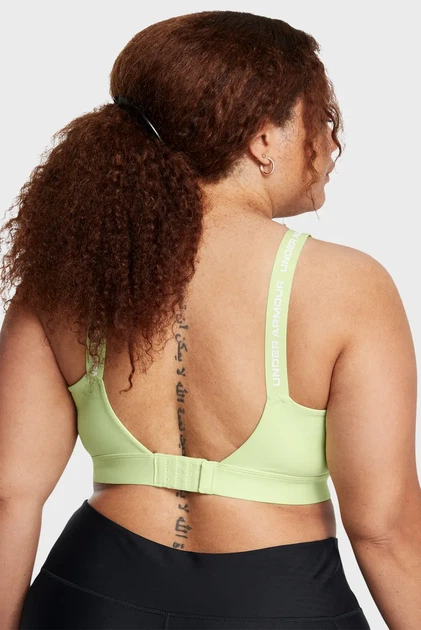 Жіночий салатовий топ UA Infinity High 2.0 Bra Under Armour S D-DD 1384112-384 - Фото 2 Жіночий салатовий топ UA Infinity High 2.0 Bra Under Armour S D-DD 1384112-384 - зображення 2