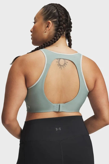 Жіночий м'ятний топ Infinity Mid Piped Under Armour M D-DD 1389826-348 - Фото 6 Жіночий м'ятний топ Infinity Mid Piped Under Armour M D-DD 1389826-348 - изображение 6