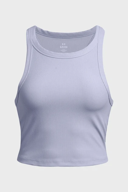 Жіночий бузковий топ Meridian Rib Crop Tank Under Armour XS 1384008-539 - Фото 5 Жіночий бузковий топ Meridian Rib Crop Tank Under Armour XS 1384008-539 - изображение 5