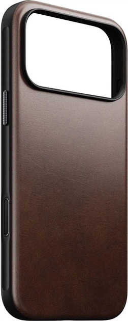 Etui Nomad Modern Leather Case Horween Series Magsafe na iPhone 17 Pro Max Brązowe (856504014247) - obraz 2