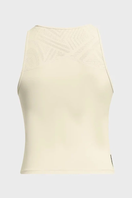 Жіночий бежевий топ Vanish Elite Vent Tank Under Armour L 1383653-273 - Фото 6 Жіночий бежевий топ Vanish Elite Vent Tank Under Armour L 1383653-273 - изображение 6
