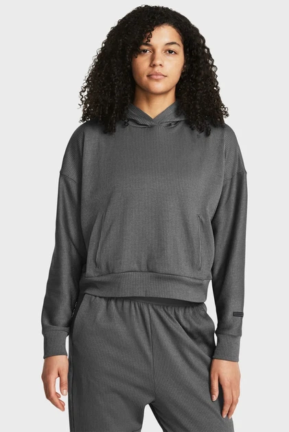 Жіноче сіре худі Journey Rib OS Hdy Under Armour M 1382732-025 - Фото 1 Жіноче сіре худі Journey Rib OS Hdy Under Armour M 1382732-025 - изображение 1