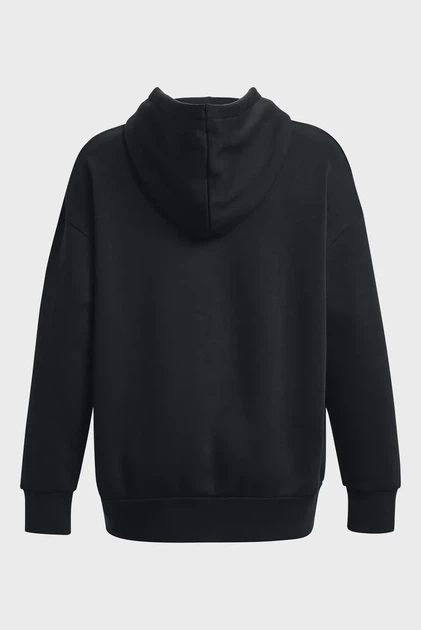 Жіноче чорне худі Essential Flc OS Hoodie Under Armour L 1379495-001 - изображение 6