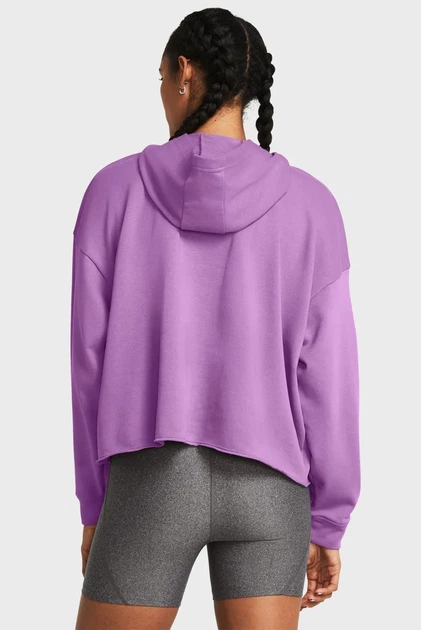 Жіноче фіолетове худі UA Rival Terry OS Hoodie Under Armour MD 1382736-560 - Фото 2 Жіноче фіолетове худі UA Rival Terry OS Hoodie Under Armour MD 1382736-560 - изображение 2