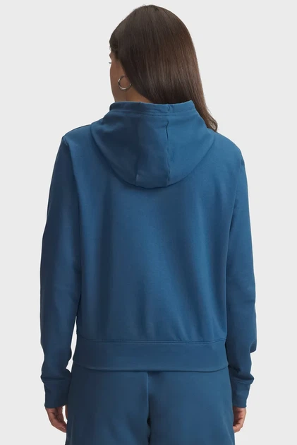 Жіноче синє худе Sport Terry Hoodie-BLU Under Armour LG 6011015-498 - Фото 4 Жіноче синє худе Sport Terry Hoodie-BLU Under Armour LG 6011015-498 - зображення 4