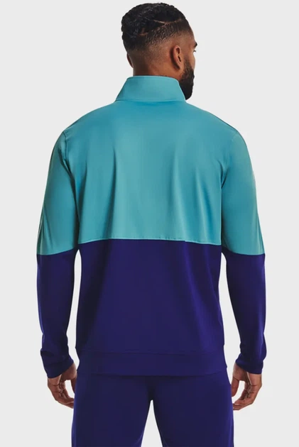 Чоловіча спортивна кофта UA PIQUE TRACK JACKET Under Armour M 1366202-433 - Фото 3 Чоловіча спортивна кофта UA PIQUE TRACK JACKET Under Armour M 1366202-433 - изображение 3