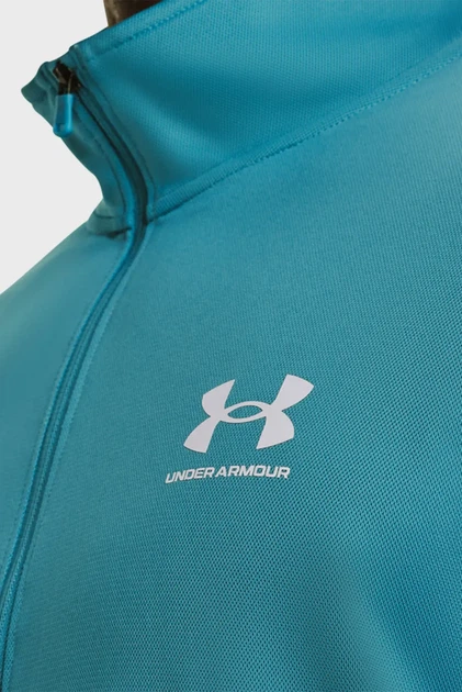 Чоловіча спортивна кофта UA PIQUE TRACK JACKET Under Armour M 1366202-433 - Фото 4 Чоловіча спортивна кофта UA PIQUE TRACK JACKET Under Armour M 1366202-433 - изображение 4