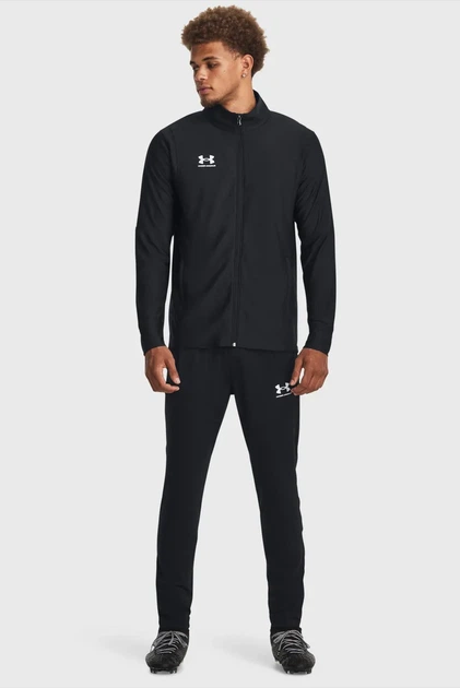 Чоловіча чорна спортивна кофта UA M's Ch. Track Jacket Under Armour SM 1379494-001 - изображение 2
