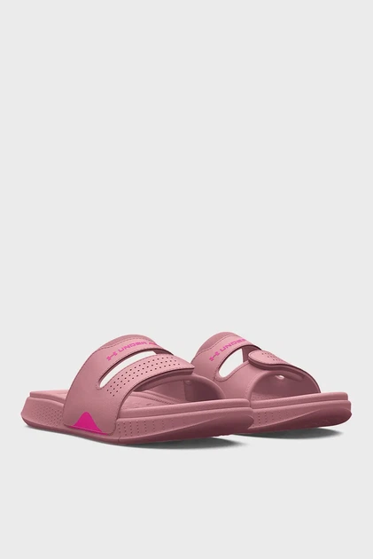 Жіночі рожеві слайдери UA W Ansa Studio SL Under Armour 38 3025045-602 - изображение 2