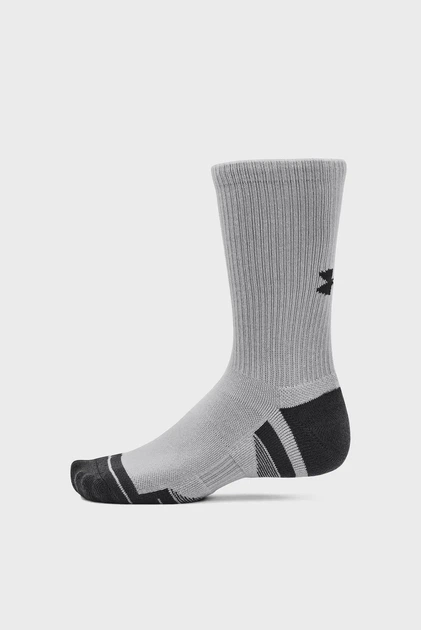 Носки (3 пари) UA Performance Tech Under Armour XL 1379512-011 - зображення 2