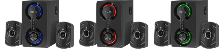 Акустична система 2.1 Defender Eclipse 40Вт, BT/FM/MP3/SD/USB/AUX/RC Black (65593) - Уцінка - зображення 3