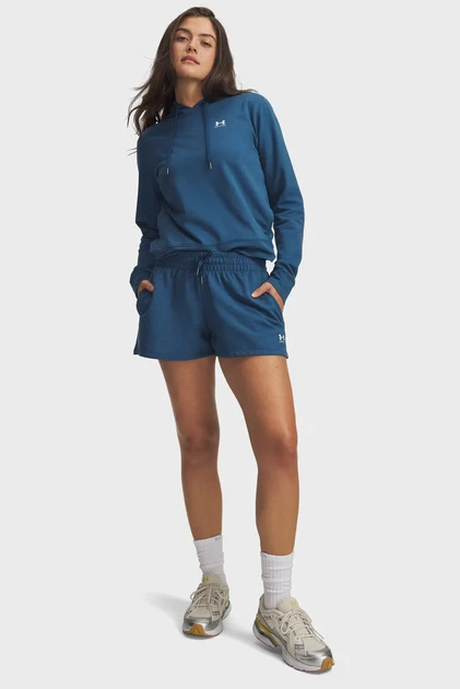 Жіночі сині шорти UA Sport Terry Short-BLU Under Armour S 6011022-498 - зображення 2