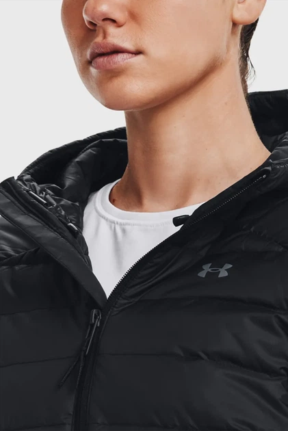 Жіночий пуховик чорний Armour Down 2.0 Parka Under Armour SM 1372649-001 - Фото 4 Жіночий пуховик чорний Armour Down 2.0 Parka Under Armour SM 1372649-001 - зображення 4