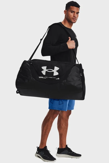 Чорна спортивна сумка UA Undeniable 5.0 Duffle LG Under Armour OSFM 1369224-001 - изображение 2